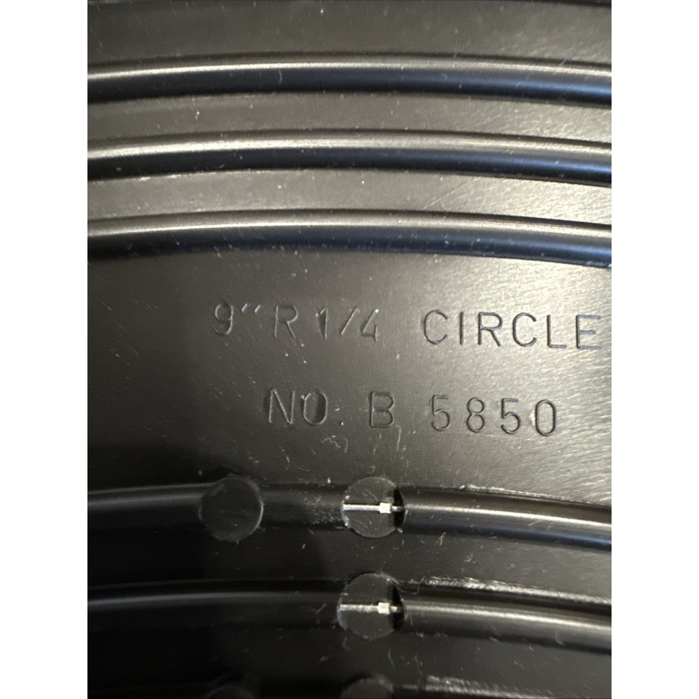 Tyco Command Control Quik-Clik Racing Track # 6433- 9" Radius Curve Pair - Picture 7 of 8